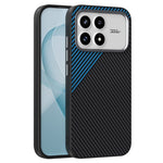 ABEEL magnetisk cover til Xiaomi Redmi K90 5G / Poco F8 Pro 5G, slankt bagsidecover i TPU, PC og PU med kulfibertekstur