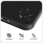 ABEEL For Huawei Mate 80  /  80 Pro Magnetic Case Slim Carbon Fiber Texture TPU PC PU Phone Back Cover