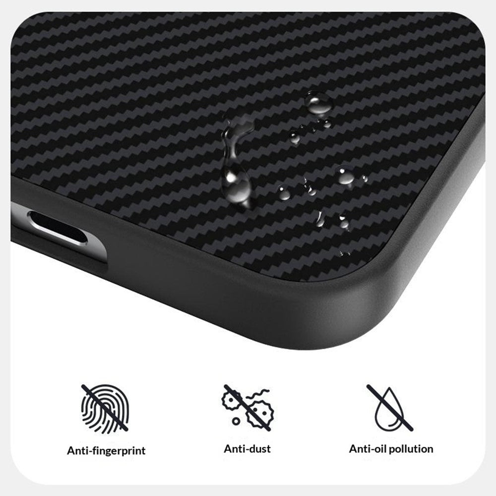 ABEEL For Huawei Mate 80  /  80 Pro Magnetic Case Slim Carbon Fiber Texture TPU PC PU Phone Back Cover