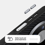 ABEEL For Huawei Mate 80  /  80 Pro Magnetic Case Slim Carbon Fiber Texture TPU PC PU Phone Back Cover