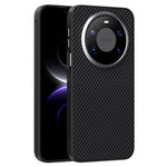 ABEEL For Huawei Mate 80 Pro Max Magnetic Case Slim Carbon Fiber Texture TPU PC PU Phone Back Cover