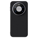 ABEEL For Huawei Mate 80 Pro Max Magnetic Case Slim Carbon Fiber Texture TPU PC PU Phone Back Cover