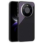 ABEEL For Huawei Mate 80 Pro Max Magnetic Case Slim Carbon Fiber Texture TPU PC PU Phone Back Cover