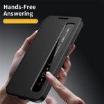 For Samsung Galaxy A56 5G / A36 5G Case Smart View Window Leather Phone Cover