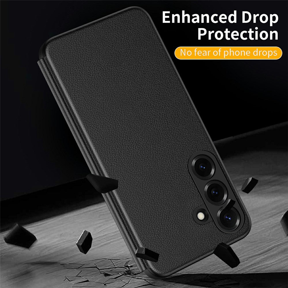 For Samsung Galaxy A56 5G / A36 5G Case Smart View Window Leather Phone Cover
