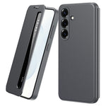 For Samsung Galaxy A56 5G / A36 5G Case Smart View Window Leather Phone Cover