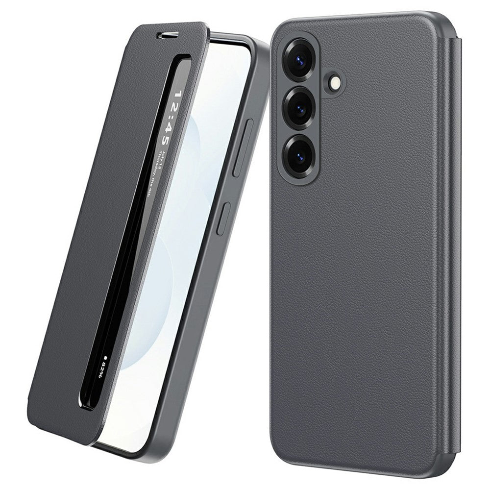 For Samsung Galaxy A56 5G / A36 5G Case Smart View Window Leather Phone Cover