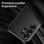 Läderfodral till Samsung Galaxy S26 Ultra med Smart View Window-funktion