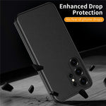 Läderfodral till Samsung Galaxy S26 Ultra med Smart View Window-funktion