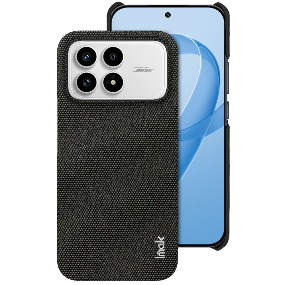 IMAK Ruiyi Series for Xiaomi Poco F8 Pro 5G / Redmi K90 5G Case Fabric Texture Leather + PC Phone Back Cover