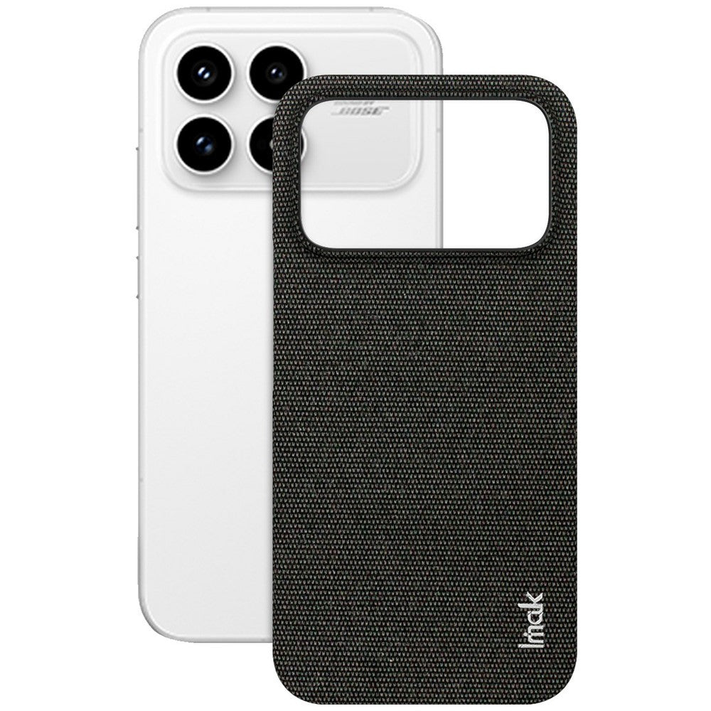 IMAK Ruiyi Series for Xiaomi Poco F8 Pro 5G / Redmi K90 5G Case Fabric Texture Leather + PC Phone Back Cover