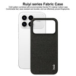 IMAK Ruiyi Series for Xiaomi Poco F8 Pro 5G / Redmi K90 5G Case Fabric Texture Leather + PC Phone Back Cover