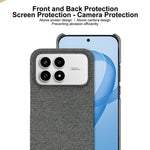 IMAK Ruiyi Series for Xiaomi Poco F8 Pro 5G / Redmi K90 5G Case Fabric Texture Leather + PC Phone Back Cover