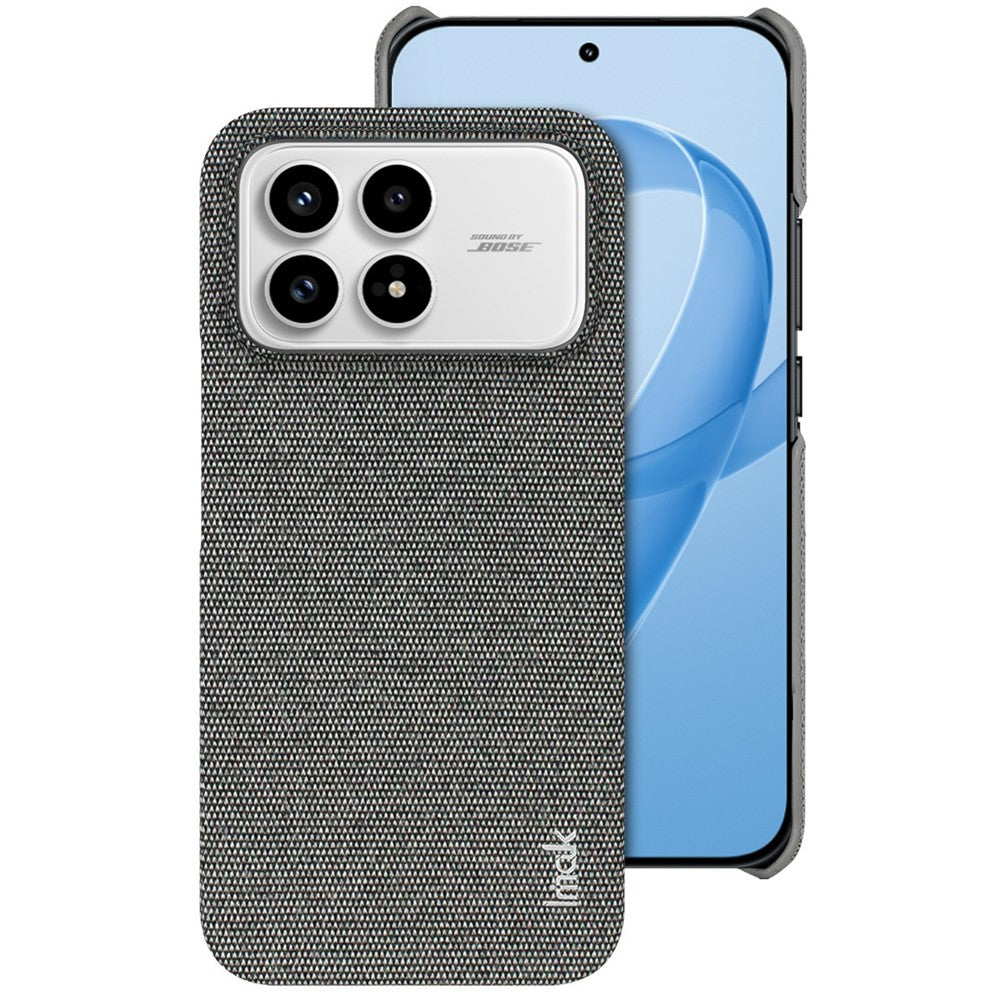 IMAK Ruiyi Series for Xiaomi Poco F8 Pro 5G / Redmi K90 5G Case Fabric Texture Leather + PC Phone Back Cover
