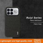 IMAK Ruiyi Series for Xiaomi Poco F8 Ultra / Redmi K90 Pro Max 5G Case Fabric Texture Leather + PC Phone Back Cover