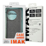 IMAK Ruiyi Series for Xiaomi Poco F8 Ultra / Redmi K90 Pro Max 5G Case Fabric Texture Leather + PC Phone Back Cover
