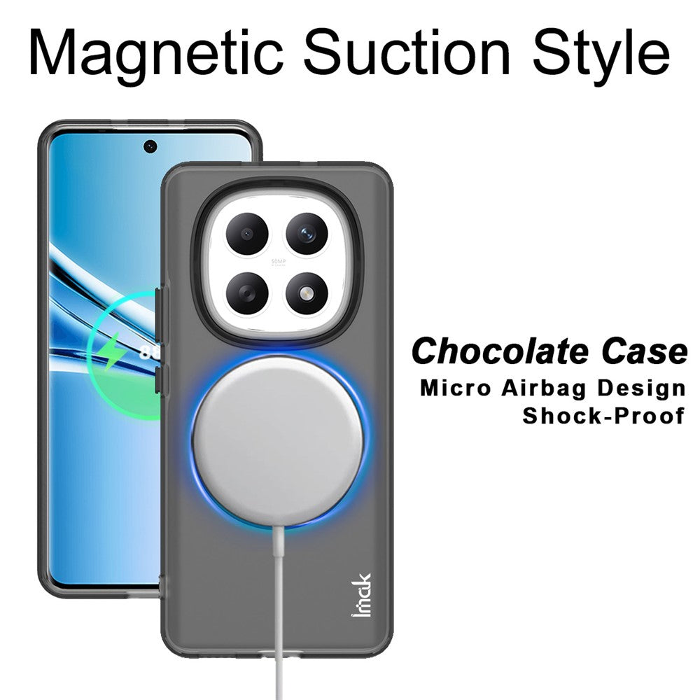 IMAK For Xiaomi Poco M8 5G / Redmi Note 15 5G (Global) Magnetic Case PC + TPU Phone Back Cover