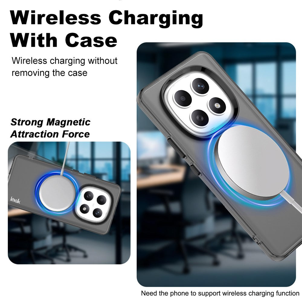 IMAK For Xiaomi Poco M8 5G / Redmi Note 15 5G (Global) Magnetic Case PC + TPU Phone Back Cover