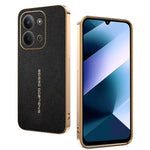 Phone Case For Xiaomi Redmi 15R 5G  /  Poco C85 4G (171mm)  /  Redmi 15C 4G (Global) (171mm) Anti Scratch Litchi Texture TPU Leather PU Phone Back Cover