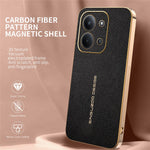 Phone Case For Xiaomi Redmi 15R 5G  /  Poco C85 4G (171mm)  /  Redmi 15C 4G (Global) (171mm) Anti Scratch Litchi Texture TPU Leather PU Phone Back Cover