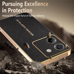 For Xiaomi Poco M7 Pro 5G Case Anti Scratch Litchi Texture TPU Leather PU Phone Back Cover