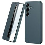 For Samsung Galaxy S23 FE Case Smart View Window Leather Phone Cover
