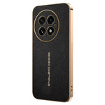 For OnePlus 13 Case Anti Scratch Litchi Texture TPU Leather PU Phone Back Cover