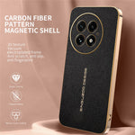 For OnePlus 13 Case Anti Scratch Litchi Texture TPU Leather PU Phone Back Cover