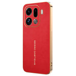 For Oppo Find X9 Pro 5G Case Anti Scratch Litchi Texture TPU Leather PU Phone Back Cover