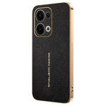 For Oppo Reno13 5G (Global) Case Anti Scratch Litchi Texture TPU Leather PU Phone Back Cover