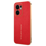 mobilskal till Oppo Reno13 F 5G / Reno13 F 4G reptålig litchitextur TPU-läder PU-baksida
