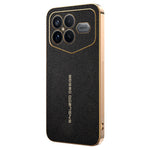 For Xiaomi Redmi K90 Pro Max 5G  /  Poco F8 Ultra Case Anti Scratch Litchi Texture TPU Leather PU Phone Back Cover