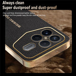 For Xiaomi Redmi K90 Pro Max 5G  /  Poco F8 Ultra Case Anti Scratch Litchi Texture TPU Leather PU Phone Back Cover