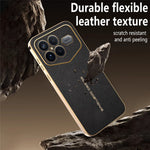 For Xiaomi Redmi K90 Pro Max 5G  /  Poco F8 Ultra Case Anti Scratch Litchi Texture TPU Leather PU Phone Back Cover