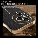 For Honor 400 Pro 5G (Global) Case Anti Scratch Litchi Texture TPU Leather PU Phone Back Cover