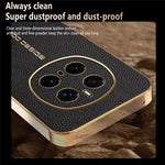 For Honor Magic7 Pro 5G Case Anti Scratch Litchi Texture TPU Leather PU Phone Back Cover