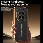 For Honor Magic8 Pro 5G Case Anti Scratch Litchi Texture TPU Leather PU Phone Back Cover