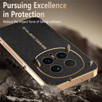 For Honor Magic8 Pro 5G Case Anti Scratch Litchi Texture TPU Leather PU Phone Back Cover
