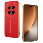 For Honor Magic8 Pro 5G Case Anti Scratch Litchi Texture TPU Leather PU Phone Back Cover