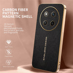 Phone Case For Honor X60 Pro 5G  /  X9c 5G  /  Magic7 Lite 5G Anti Scratch Litchi Texture TPU Leather PU Phone Back Cover