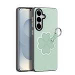 DUX DUCIS For Samsung Galaxy S26 Case  Luvy Series PU Leather + PC Phone Case with Finger Ring / Strap