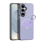 DUX DUCIS For Samsung Galaxy S26 Case  Luvy Series PU Leather + PC Phone Case with Finger Ring / Strap