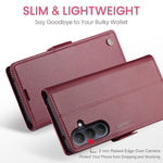 CASEME For Samsung Galaxy S26 Case  023 Series RFID Blocking Glossy Stand Phone Cover