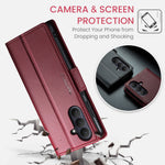 CASEME For Samsung Galaxy S26 Case  023 Series RFID Blocking Glossy Stand Phone Cover