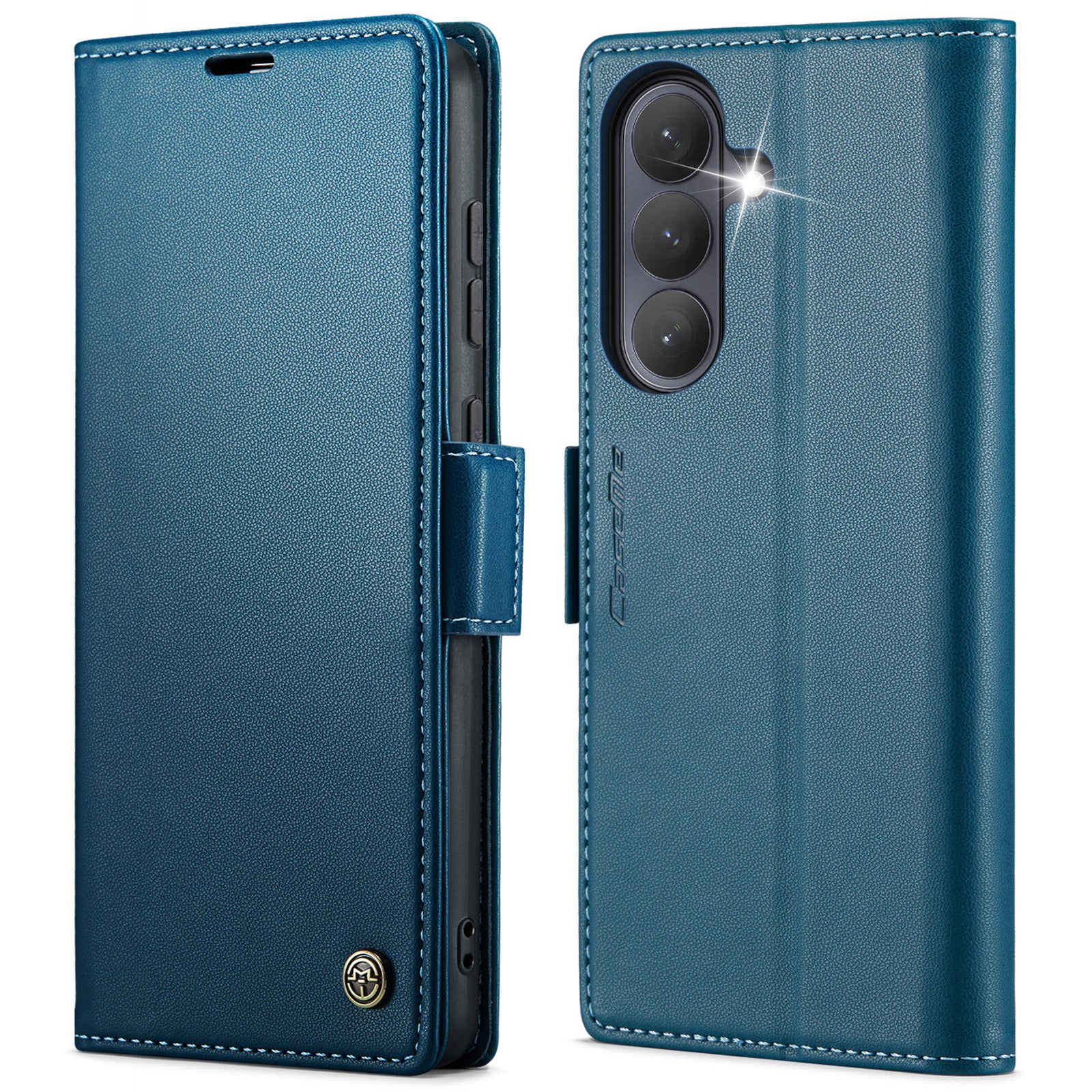 CASEME For Samsung Galaxy S26 Case  023 Series RFID Blocking Glossy Stand Phone Cover