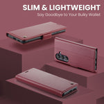 CASEME For Samsung Galaxy S26+ Case 023 Series RFID Blocking Glossy Stand Phone Cover