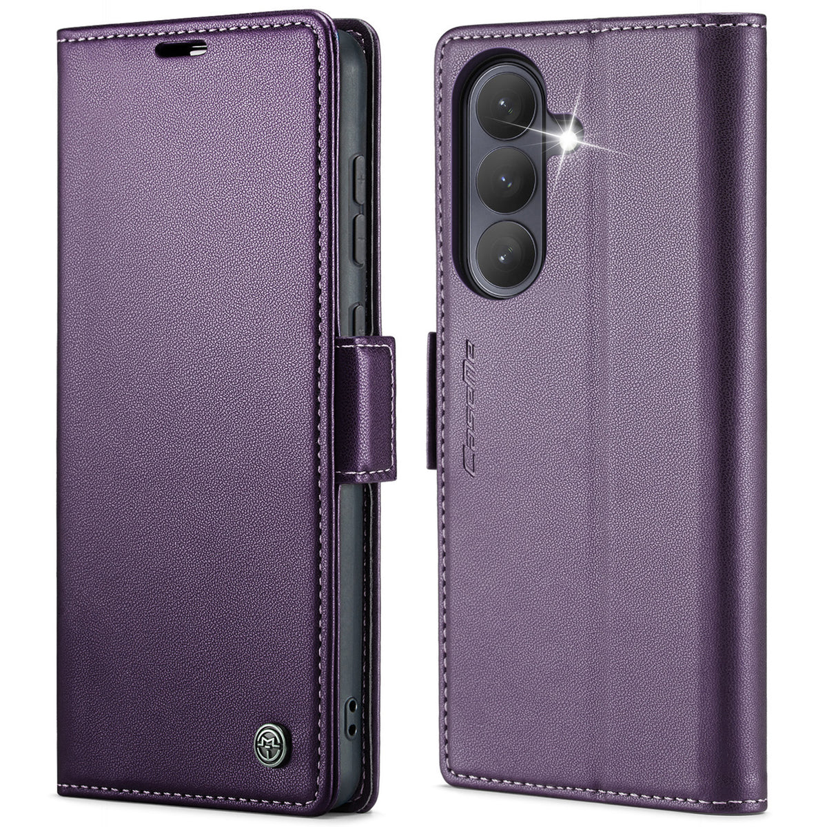 CASEME For Samsung Galaxy S26+ Case 023 Series RFID Blocking Glossy Stand Phone Cover