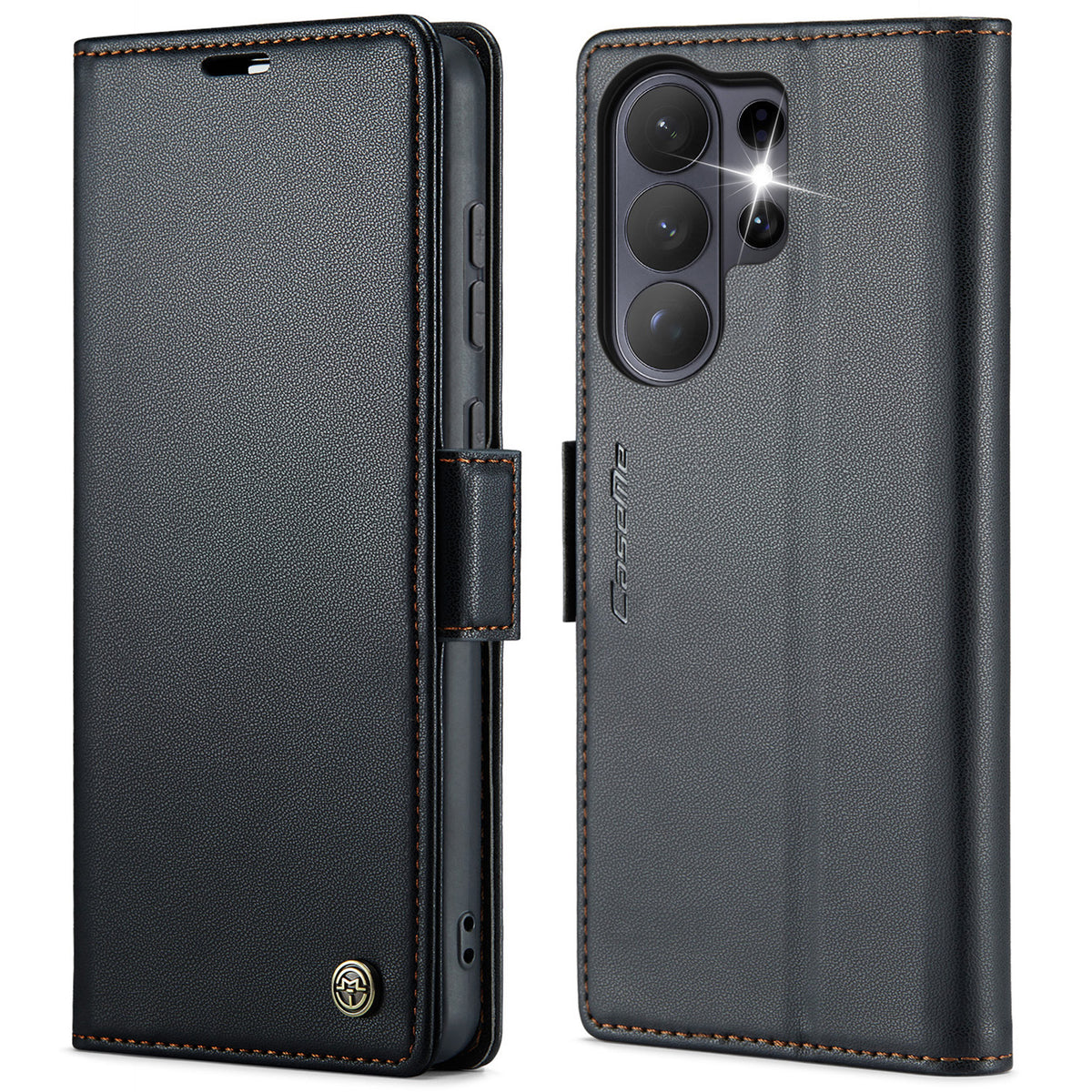 CASEME For Samsung Galaxy S26 Ultra Case  023 Series RFID Blocking Glossy Stand Phone Cover