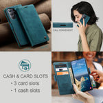 CASEME For Samsung Galaxy S26 Ultra Wallet Case  013 Series PU Leather Phone Cover Stand
