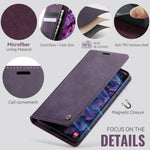CASEME For Samsung Galaxy S26 Case  033 Series RFID Blocking Wallet Stand Calf Texture Leather Phone Cover